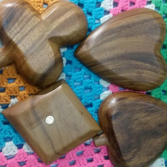 Wooden Card Suit Set of 4 - Picture 3 of 9